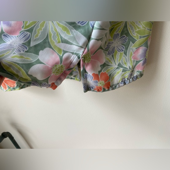 Floral button down short sleeve shirt - Picture 10 of 13